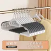 Percha de Cuello Corto para Uso Doméstico, Antideslizante, Sin Marcas, Ahorra Espacio, Percha Corta Estrecha para Ropa, Tendedero Anti-Ángulo de Hombro