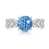 Anillos de Corte de Fuegos Artificiales de Piedras Preciosas de Colores Más Vendidos en Tiktok para Mujeres, Incrustados con Diamantes de Alto Carbono Brillantes en Forma de Corazón, Dropshipping en Transmisiones en Vivo de Xiaohongshu