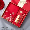 Caixa de Presente Conjunto de Cadernos Guochao Estilo Chinês Caderno A5 Livro de Atas Cultural e Criativo da Cidade Proibida Logo Personalizado