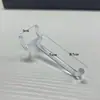Gancho de plástico gancho de acrílico transparente estante gancho estante de exhibición gancho de fondo plano gancho de tablero perforado de supermercado venta al por mayor