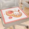 Cojín de Felpa Imitación Corazón de Dibujos Animados Gato Kt Estudiante Sedentario Suave Cojín de Oficina Refrigerante Suave para Glúteos Cojín de Silla