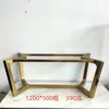 Base de soporte para mesa de centro apartamento estante de mesita de noche pata mesa trípode mármol lateral placa de roca soporte de ángulo pequeño piso