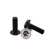 Tornillos Acolchados de Acero al Carbono Cabeza Cruz Redonda PWM Hierro Negro Separadores Electrónicos Tornillos de Máquina M1.4 M2 M3 M4 M5 M6