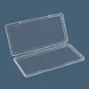 Caja Rectangular de Plástico PP Transparente Transfronteriza Caja de Pintura Caja de Empaque para Tarjetas y Papelería Caja de Almacenamiento a Prueba de Polvo Venta al por Mayor