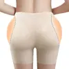 Almohadilla de silicona para cadera con forma de gota de agua, engrosadora y moldeadora, almohadilla de silicona autoadhesiva natural sin dejar marcas.