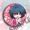 Emblema de animação ISLANDALA 58 mm Royal Original Rin Sound Secundário Periférico Presente Pôster