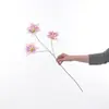 Flor Artificial de Lírio 3D Decoração de Casa Hotel Decoração Suave Estilo Ins Arranjo de Casamento Flor de Mesa Modelo Mais Vendido Transfronteiriço