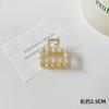 Elegante tamanho pequeno clipe pérola meia gravata hairpin fêmea testa quebrada cabelo franja clip cocar novo grampo lateral hairpin