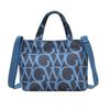 Bolsa Tote al por Mayor para Mujer Bolsa Cuadrada Pequeña Portátil de Celebridad de Internet Bolsa para Lonchera Transfronteriza de Tailandia Lona Estampado Nueva Letra Bolsa para Lonchera