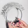 Aro para el pelo con forma de perla de diamante mágico de celebridades de Internet, accesorio para el pelo de hada, sombrero de cumpleaños de diosa, decoración para hornear pasteles