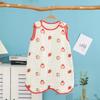 Saco de dormir de gasa de cuatro capas y seis capas para bebés, chaleco de gasa de algodón de bambú para niños, saco de dormir de gasa para bebés, venta al por mayor