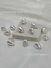 Perla Mabe Tianyu Barroca Imitación Japonesa Alto Brillo Bombilla Pequeña Espejo Agujero Recto Accesorios de Perlas DIY Shijia