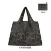 2025 Nueva Bolsa de Compras Plegable Tela Floral Portátil Poliéster Tote Bolsa de Almacenamiento Gran Capacidad Bolsa para la Compra del Supermercado Venta al por Mayor