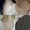 Colar de Pérolas Zhengyuan Shijia Forte e Leve 3mm para Mulheres Luxo Leve Nicho Estilo Francês Retrô Colar de Alta Qualidade Novo Estilo 2024