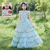 Vestidos para Niñas, Faldas para Niños, Estilos de Primavera, Verano y Otoño, Faldas de Gasa con Mangas de Ala para Niñas, Faldas Tutú de Princesa de Verano, Modernos