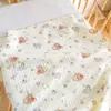 Manta de Bebê Acolchoada de Algodão, Algodão Puro, Manta para Sala de Parto Primeira Vez, Saco de Embrulhar para Recém-Nascido, Espessa para Primavera, Outono e Inverno