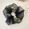 Supergrande Malla Flor Grande Intestino Anillo para el Cabello Mujer Verano Popular en Internet Nuevo Alta Calidad Alta Calidad Baja Calidad Bola Cuerda para el Cabello Cuerda para el Cabello Accesorios para el Cabello