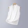 Blazer de Satén Imitación Acetato con Camisola Interior, Suave de Verano Nuevo Estilo Profesional Superior, Camisa Base para Ropa de Abrigo