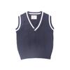 [Procesamiento de Chalecos de Ropa Infantil] Ropa Infantil de Jardín de Niños para Bebé Uniforme Escolar Chaleco de Lana Chaleco Tejido para Niños y Niñas