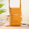 Bolso bandolera pequeño para teléfono móvil con pantalla táctil mejorada, bonito bolso bandolera para mujer, bolso de moda para llaves y monedas