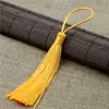Borla para colgar en el coche, tamaño pequeño 12 cm, nudo chino, accesorios para bolsas y bolsos al por mayor con cordón para colgar