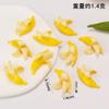 Juguete de Comida Miniatura de Simulación Fruta Mandarina Pegamento Cremoso DIY Funda de Teléfono Caja de Lápices Accesorios Materiales de Decoración de Mandarina Diminuta