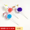Palitos de Guarda-chuva Pequenos, Palitos de Frutas, Palitos de Guarda-chuva para Decoração de Coquetéis, Guarda-chuvas de Palito, Palitos de Guarda-chuva para Bolo Pequenos, Decoração de Prato de Frutas