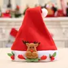 Regalos de Navidad Pegatinas de Navidad Sombreros de Navidad de Dibujos Animados Papá Noel Muñeco de Nieve Reno Sombreros Brillantes Decoraciones para Fiestas