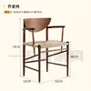 Combinación Retro de Mesa de Café y Silla, Silla para Tienda de Postres y Panadería, Silla para Tienda de Té con Leche, Mesa de Madera Maciza Comercial para Restaurante Americano Occidental
