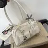 Bolsa de mão de couro encerado da moda para mulheres, nova bolsa tote grande para o dia a dia 2026, bolsa versátil de ombro e debaixo do braço