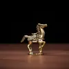 Ornamento Gerador de Riqueza Instantânea de Latão, Ornamento de Animal de Estimação para Chá para Desktop de Home Office, Artesanato
