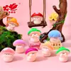 Figuras lindas de elfos de setas del bosque, accesorios DIY de bolsa sorpresa de moda, adornos de escritorio para casa de muñecas