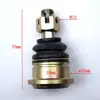 Accesorios para Coche de Acero de Cuatro Ruedas Modificado DIY Karting Motocicleta de Playa Junta Esférica de Rótula Brazo de Control Inferior Brazo Oscilante Junta Esférica Redonda