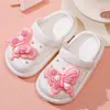 Zapatos Croc para Niños Verano Niñas Interior Antideslizante Dibujos Animados Niños Medianos y Grandes Sandalias para Bebé Ropa Exterior Sandalias de Playa