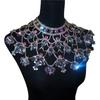 Collar de AliExpress en oferta, colgante multicapa de gota de agua, personalidad, modelo versátil, collar de lujo para pasarela, collar femenino