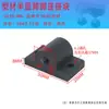 Conector Semi-Circular de Perfil de Alumínio 2020/3030/4040 Suporte de Pé Roda/Suporte de Copo de Pé Peça
