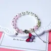 Más Vendido en el Sudeste Asiático: Pulsera de Perlas Trituradas con Temática de Elefante para Mujer, Diseño de Nicho, Pulsera Dulce y Colorida Estilo Bosque al por Mayor