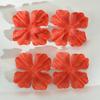 Piezas de Flor de Hortensia Quemada Simulada de 4 cm Pétalo Simulado Semiacabado Flor Artificial Accesorios de Decoración para Zapatos y Sombreros para el Hogar