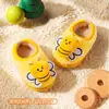 Pantuflas de algodón para niños Little Deer Milli para niñas, bebés, infantes, pantuflas de interior con protección en el talón, suela suave antideslizante, zapatos para el hogar