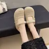 Sapatos de Solado Macio Respiráveis Pérola Sapatos Mary Jane Femininos 2026 Outono Novo Estilo Coreano Versátil Estilo Gentil Sapatos Baixos Planos