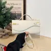 Bolsa de Mão Estilosa Xiaomi Home 2026 Nova Textura Retrô Bolsa Baguete Moda Bolsa Transversal Feminina para o Dia a Dia