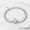 Pulseira de Aço Inoxidável da Moda para Panela, Joia de Nicho Osso de Cobra Redondo, Pulseira Versátil de Aço Titânio, Corrente Clássica Nova Osso de Cobra
