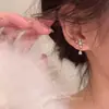 Exquisitos Aretes de Copo de Nieve de Circonita Brillante para Mujer, Nuevo Estilo Popular, Gama Alta, Lujo Ligero, Únicos, Hermosos, Modernos y Versátiles Aretes y Pendientes