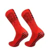 Calcetines de Fútbol con Planta de Rizo de Malla, Calcetines Antideslizantes Profesionales para Competición y Entrenamiento, Calcetines Gruesos de Agarre a Media Pantorrilla