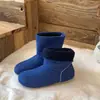 Botas de nieve versátiles de gamuza estilo coreano, 2026 botas cortas de moda con punta redonda forradas de felpa, botas cortas cálidas, botas de felpa