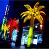 Fabricante Produce Árboles Luminosos LED de Palma para Exterior, Luces con Forma de Cocotero Simulado, Iluminación Festiva Luces de Paisaje