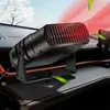 Calentador de coche 12v calentador de vehículo para parabrisas, enfriamiento y calefacción, descongelación, eliminación de nieve, desempañado, calentador de coche de invierno