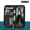 Set de Cortauñas para Surcos de Uñas, Alicates para Uñas Encarnadas de los Pies, Alicates Alemanes para el Hogar, Acero Inoxidable Individual, Set de Alicates Olecranon, Tenedor para Piel Muerta