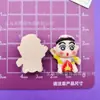 Disfraces brillantes de dibujos animados Serie Shin-chan para niños Accesorios de resina DIY para accesorios para el cabello, pinzas para el cabello, fundas de teléfono, hebillas de zapatos y materiales decorativos