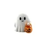 Adornos Pequeños de Fantasma para Halloween Transfronterizos, Decoración Creativa para el Hogar, Adornos Lindos de Fantasma para Escritorio, Tecnología de Impresión 3D